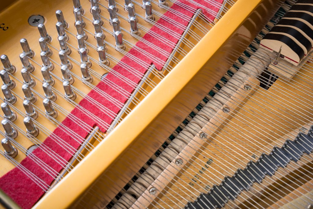 The custom Baldwin piano owned by Jerry Lee Lewis.